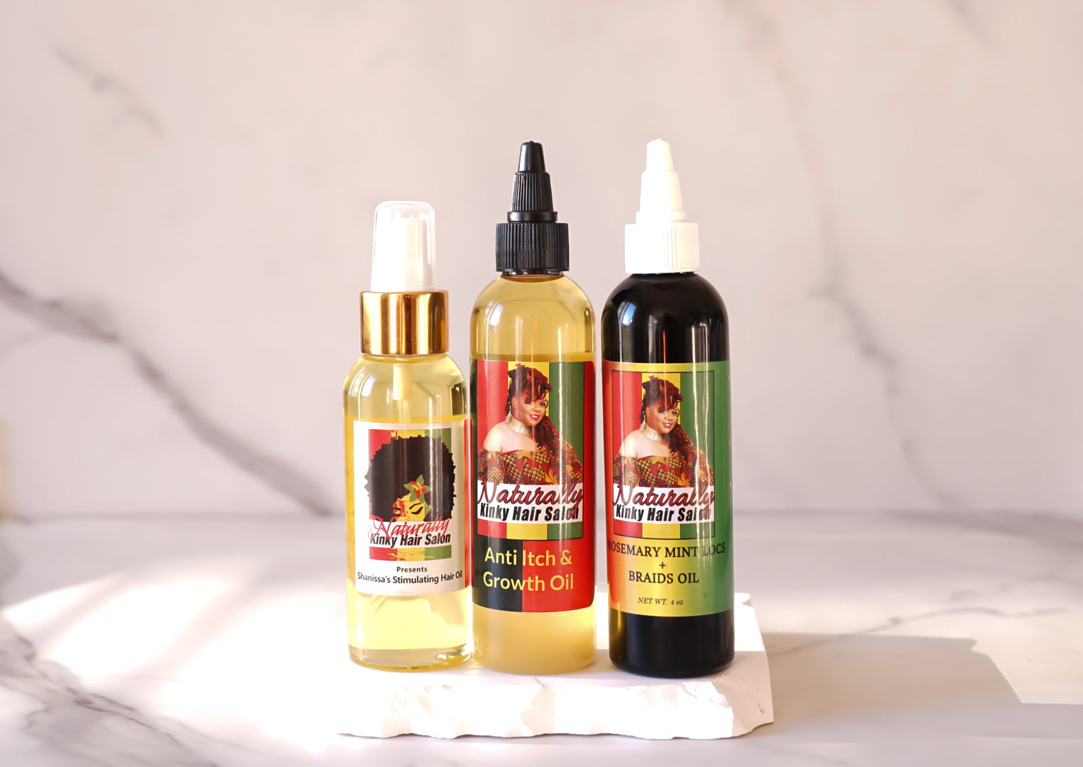 Rosemary & Mint Anti-itch & Growth Lemongrass Oil Bundle