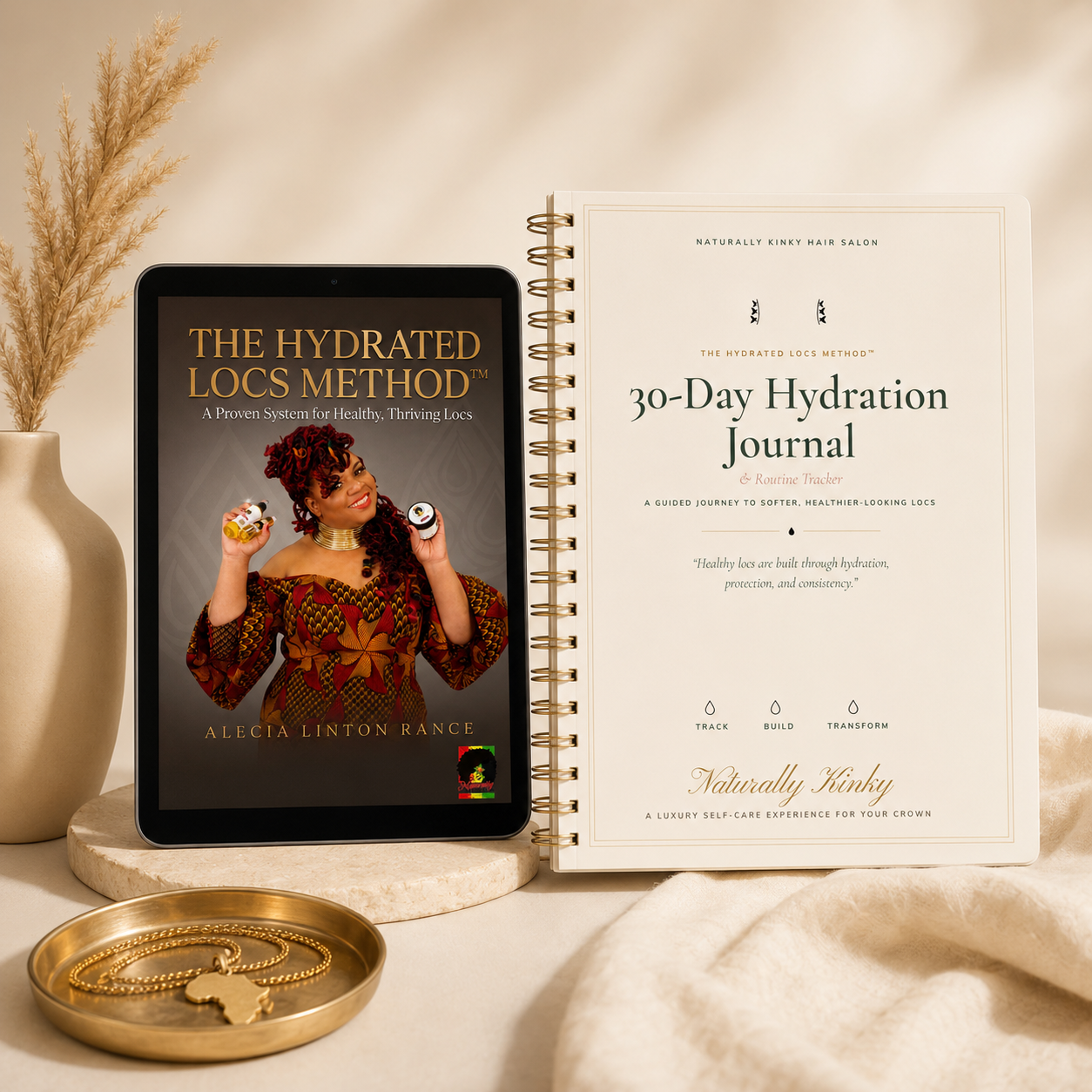 The Hydrated Locs Method™ EBook and Journal