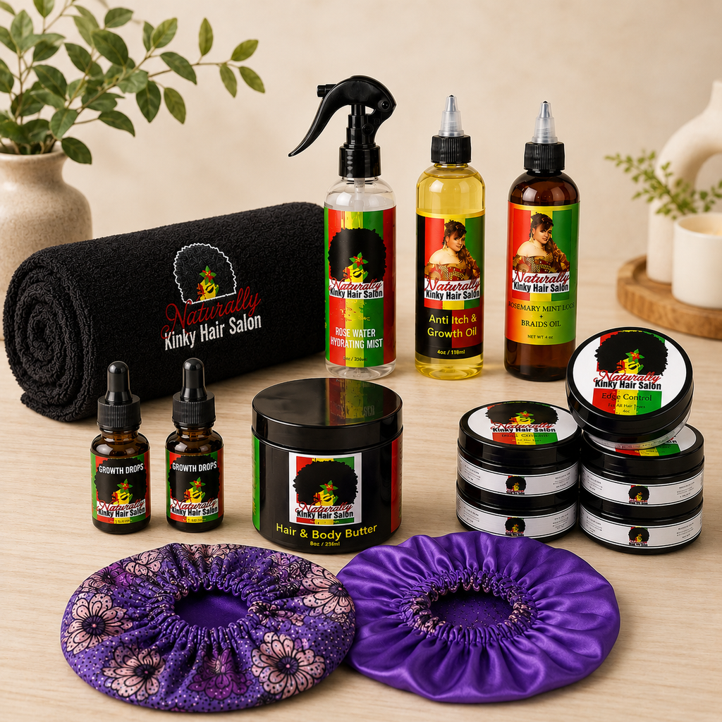 Naturally Kinky Hair Salon Luxe Bundle