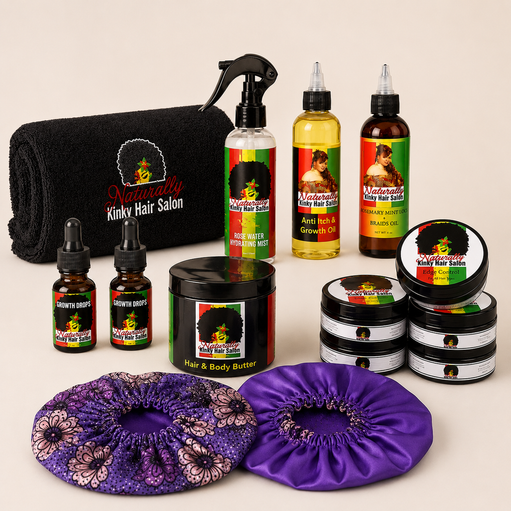 Naturally Kinky Hair Salon Luxe Bundle