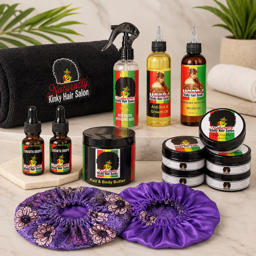 Naturally Kinky Hair Salon Luxe Bundle