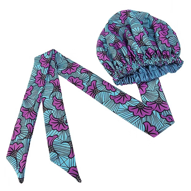 Satin Bonnets with tie