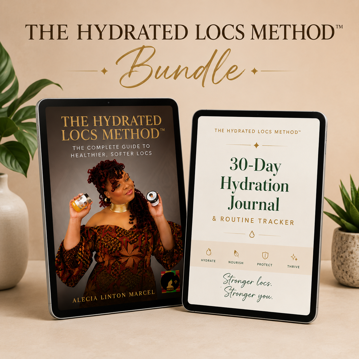 The Hydrated Locs Method™ EBook and Journal
